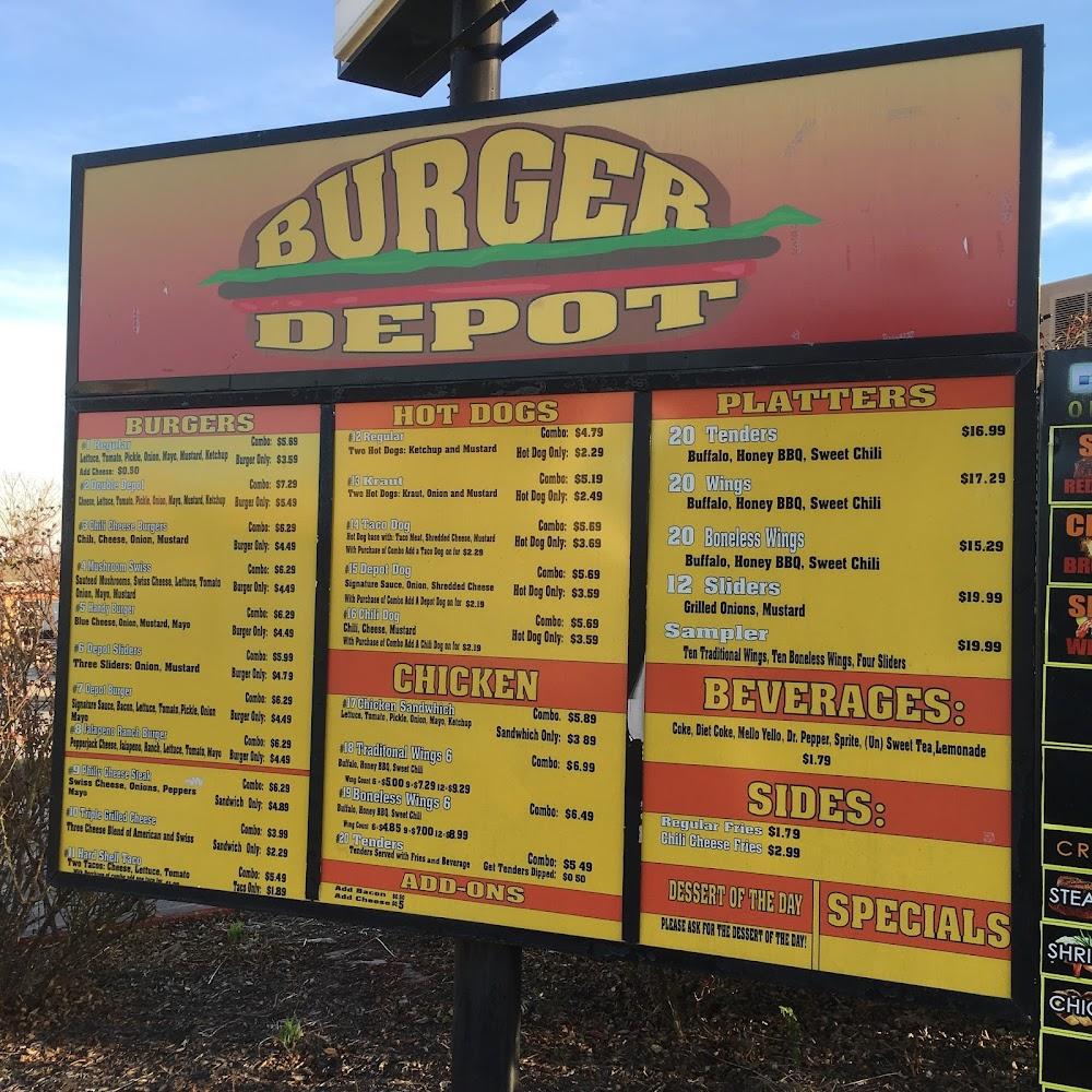 Burger Depot Menu image 1